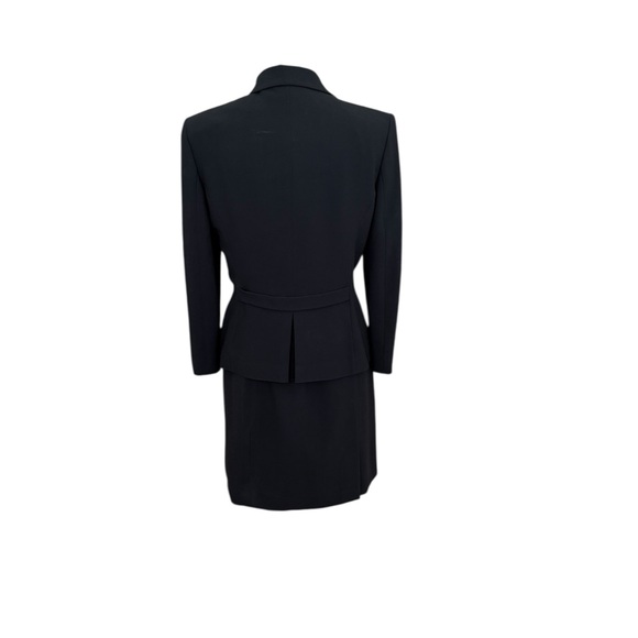 Ann Taylor Classic Black Blazer & Skirt Work Set Size 12P - Picture 4 of 8
